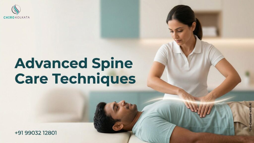 Chiropractic clinic in Kolkata providing spinal adjustment and chiropractic therapy