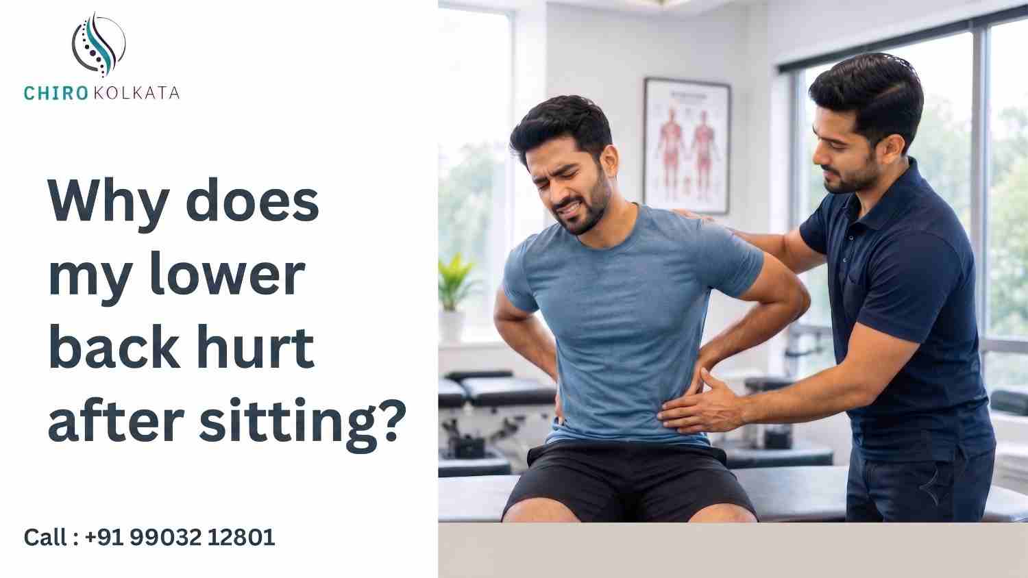 Why does my lower back hurt after sitting